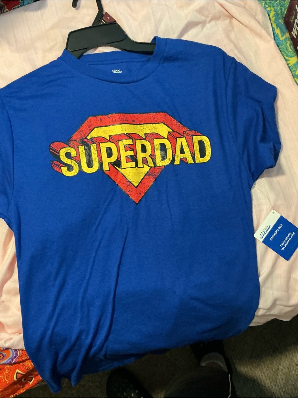 SUPERDAD Blue Graphic Tee